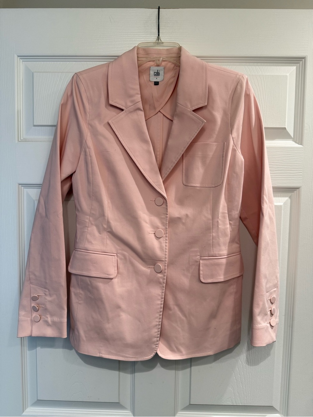 Cabi 5656 Carnation Pink Grace Blazer jacket women’s Size 4  small medium dressy